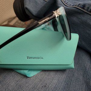 TIFFANY TF4089B 8055T3 Black Grey Gradient Polarized Women's Sunglasses 58